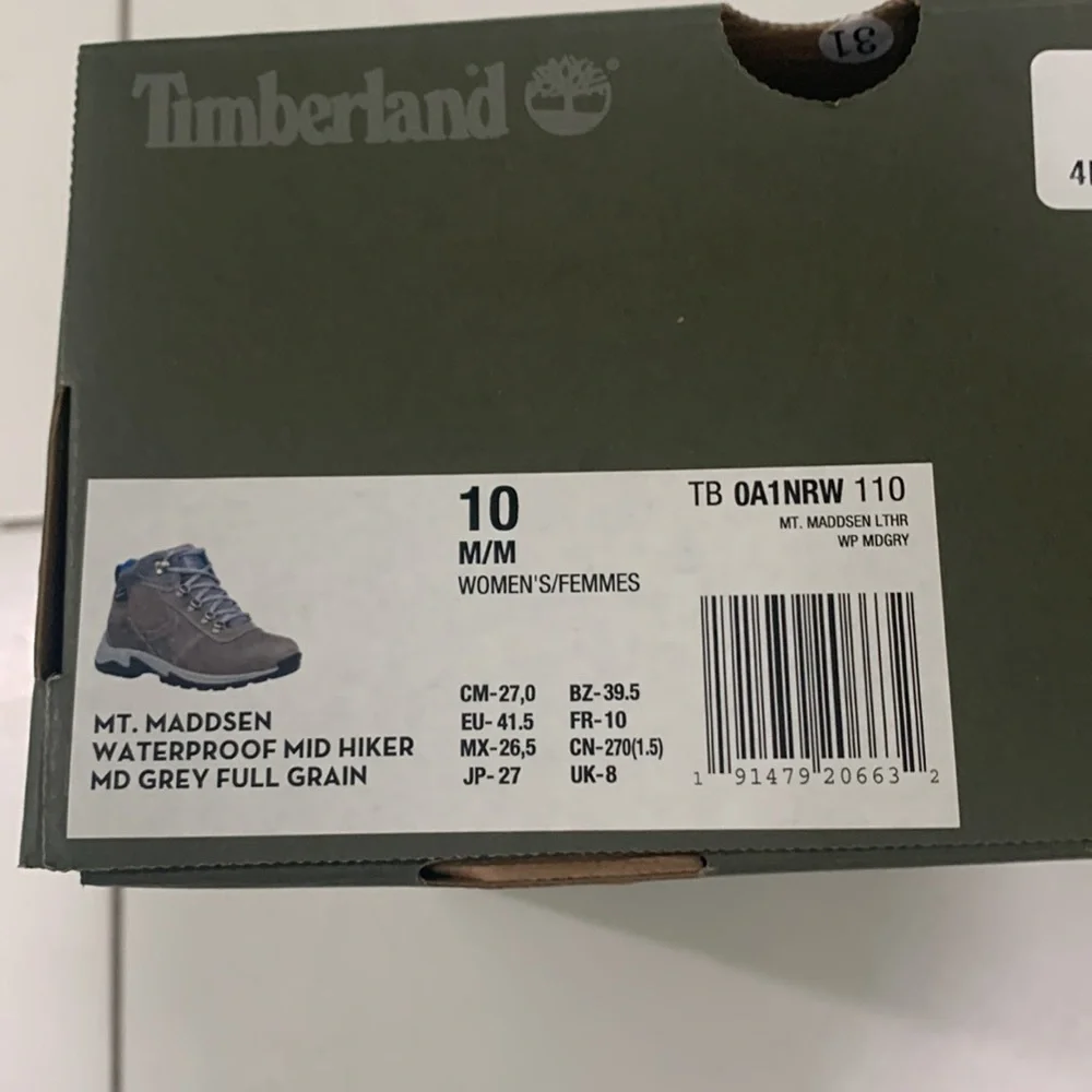 Womens Timberland Hiking Boots - Picture 10 of 12